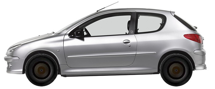 Peugeot 206 2C, 2H Hatchback 3d (1998-2009) 2.0 HDi